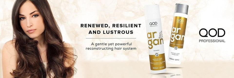 QOD ARGAN SALT FREE SHAMPOO 300ml x 6