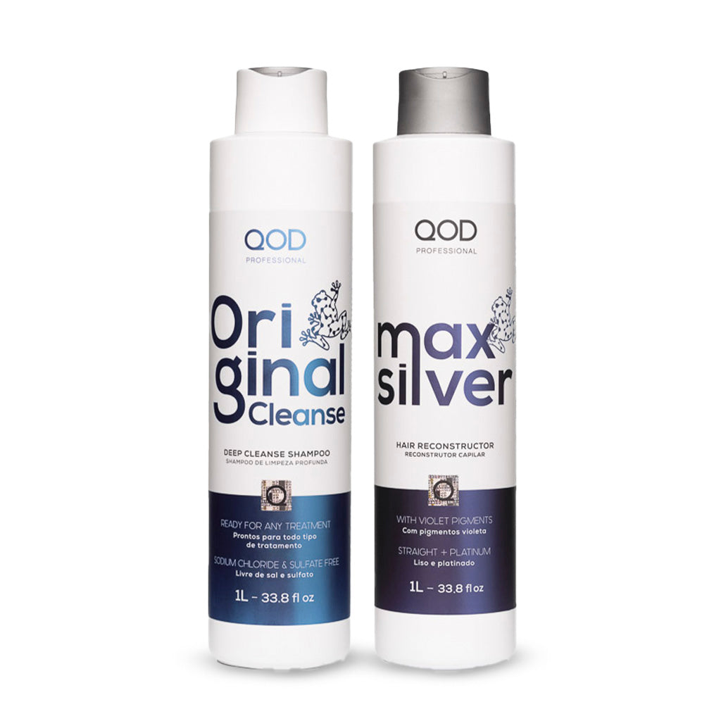 QOD MAX SILVER KERATIN KIT 2