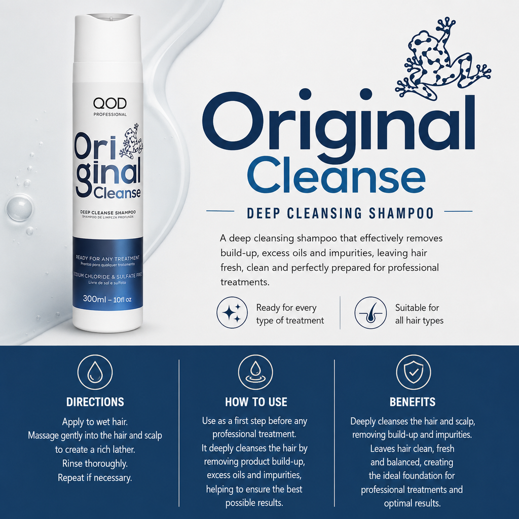 QOD ORIGINAL CLEANSE SHAMPOO 300ml