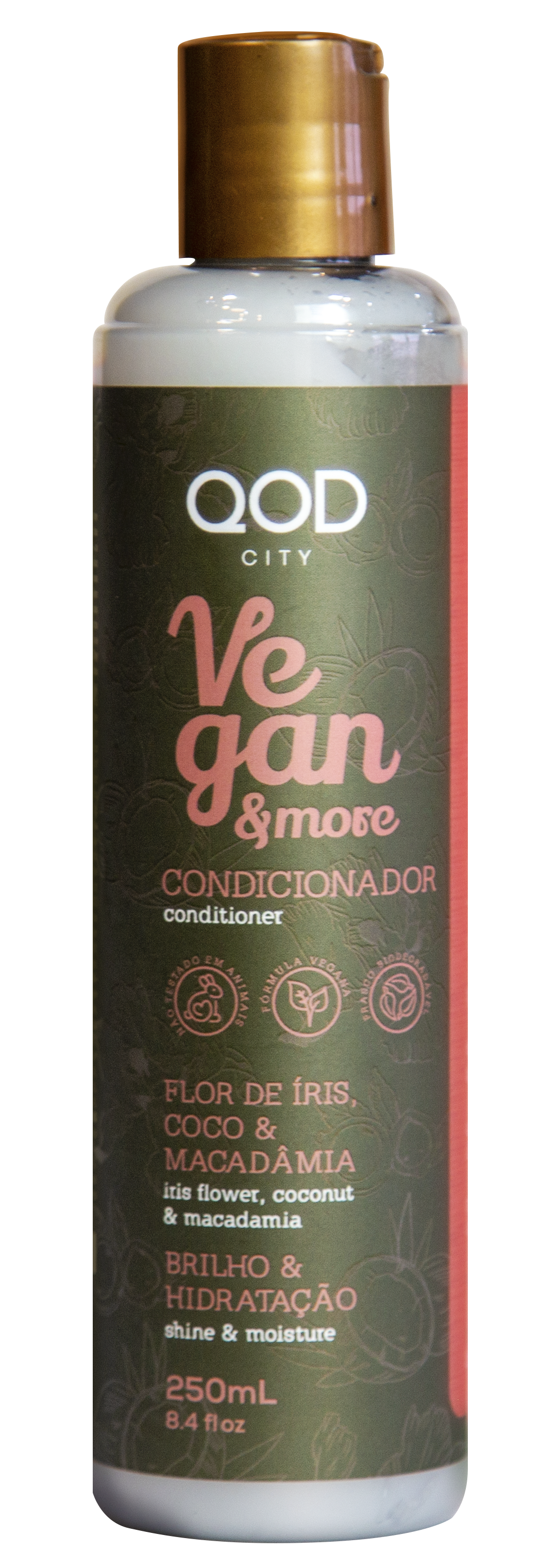 LUXURY QOD CITY VEGAN AND MORE SALT FREE CONDITIONER 250ml