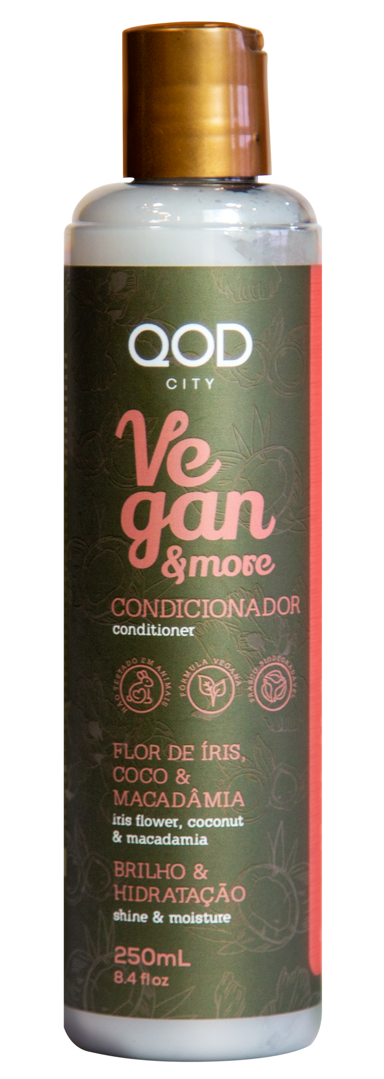LUXURY QOD CITY VEGAN AND MORE SALT FREE CONDITIONER 250ml x 24