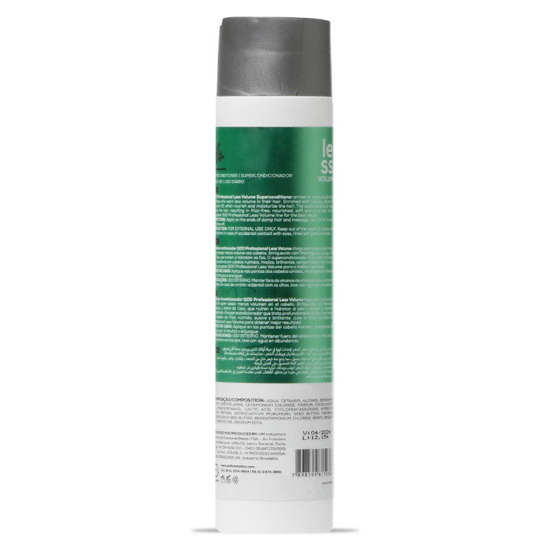 QOD PRO LESS VOLUME SALT FREE SUPER CONDITIONER 300ml