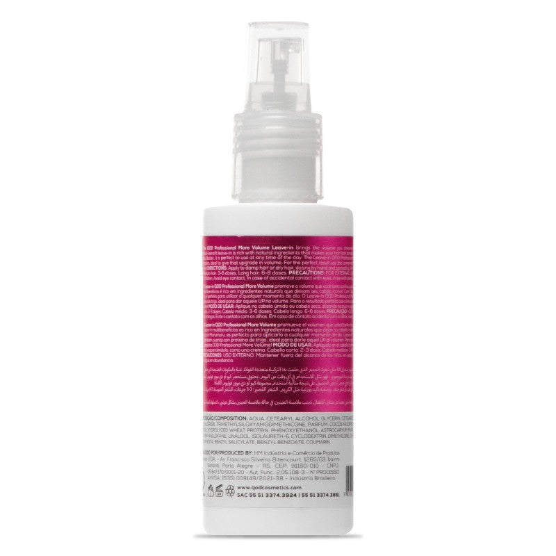 QOD PRO MORE VOLUME LEAVE IN 120ml