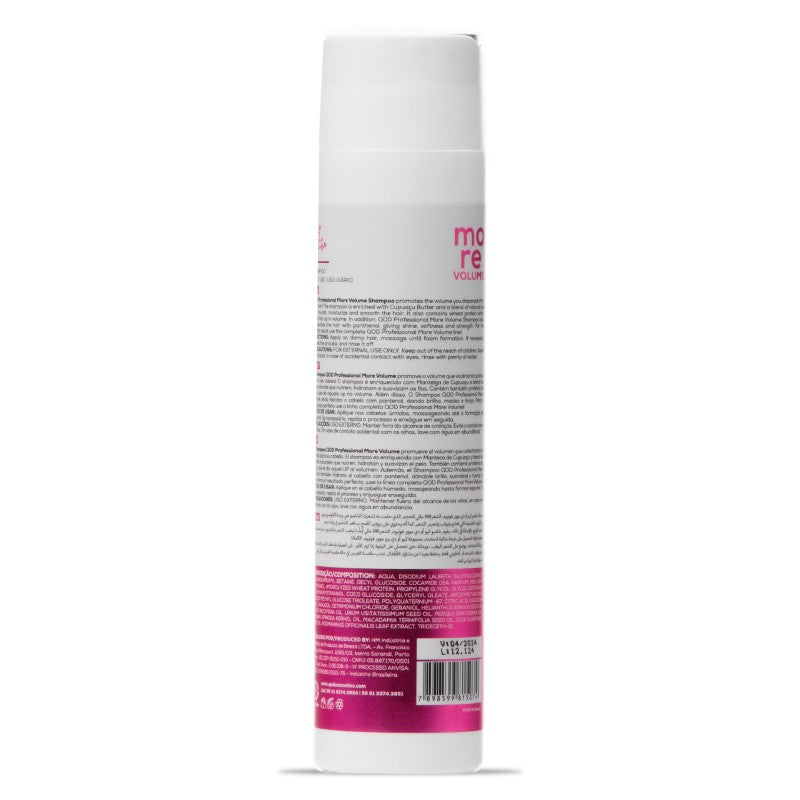 QOD PRO MORE VOLUME SALT FREE SHAMPOO 300ml