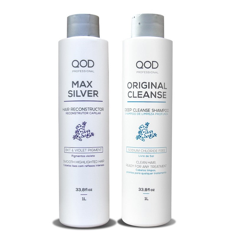 QOD MAX SILVER KERATIN KIT 3