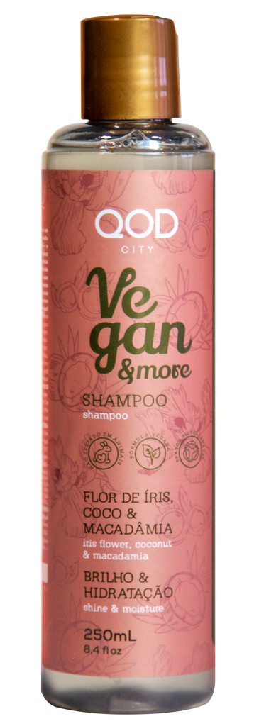 LUXURY QOD CITY VEGAN AND MORE SALT FREE SHAMPOO 250ml